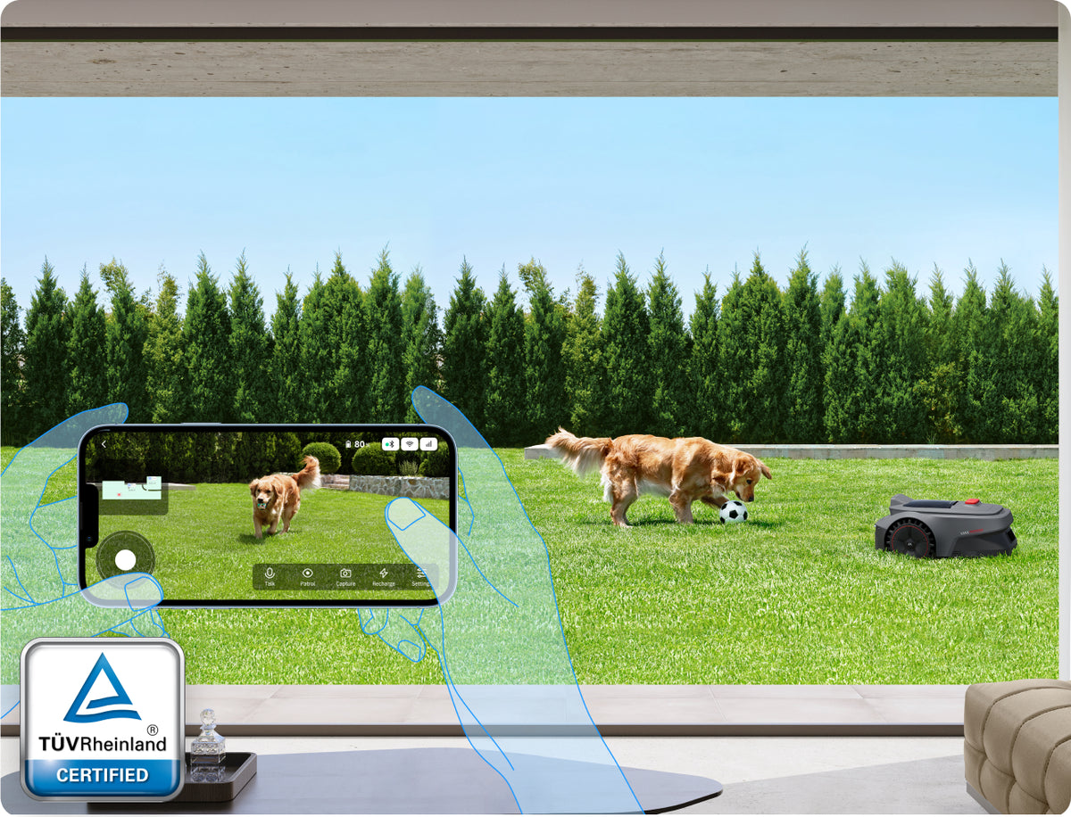 TrueGuard™ Live-video ja partiointi puutarhan turvallisuuteen - 